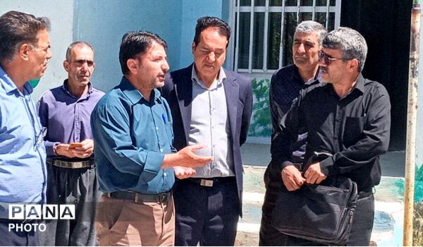 بازدید رئیس اداره آموزش و پرورش منطقه سردرود از مدارس روستاهای بخش بغراطی