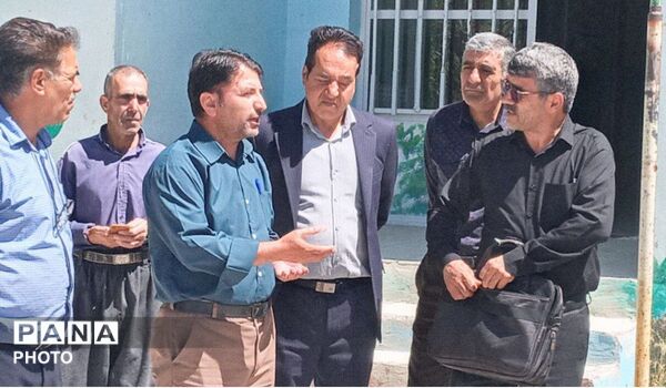 بازدید رئیس اداره آموزش و پرورش منطقه سردرود از مدارس روستاهای بخش بغراطی