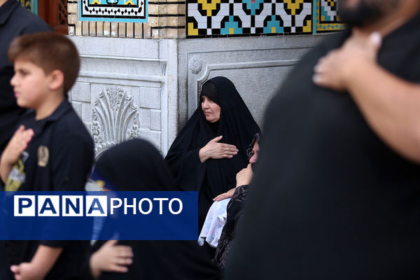 حضور دسته‌عزاداری سالروز شهادت امام جعفر صادق(ع) در حرم حضرت معصومه(س)