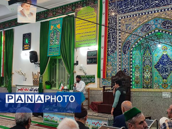 قاب پانا میزبان جشن ولادت امام زمان(عج) در مسجد خاتم پیامبران 