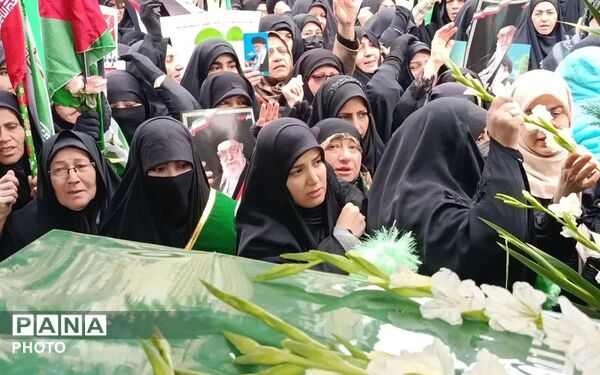 حماسه فردیسی‌ها در راهپیمایی روز قدس
