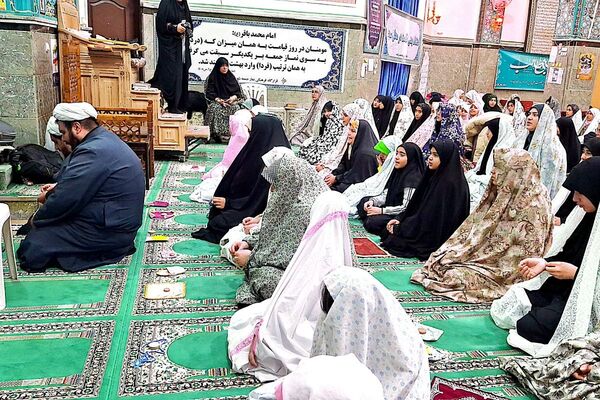 آشتی دانش‌آموزان ستایش وصابران یک  با خویشتن در خلوت اعتکاف
