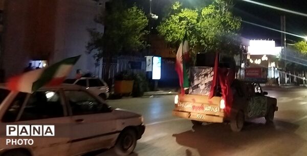 رژه ماشینی در سراسر شهر نیشابور-۳