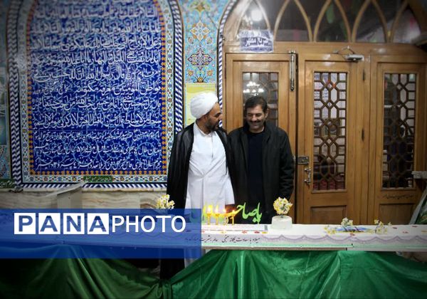 جشن باشکوه نیمه‌شعبان در امامزاده عبدالله (ع) روستای زیارت