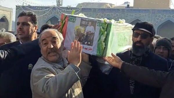 تشییع جانباز شهید دکتر موسی میرشکار در مشهد