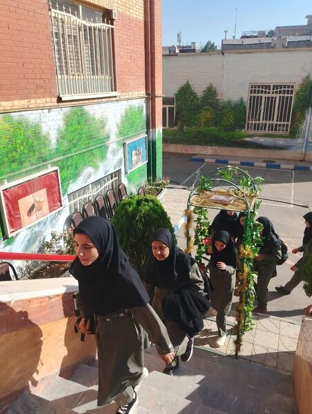برگزاری مراسم بازگشایی مدارس در دبستان امید پرند و دبیرستان دخترانه شاهد رباط‌کریم