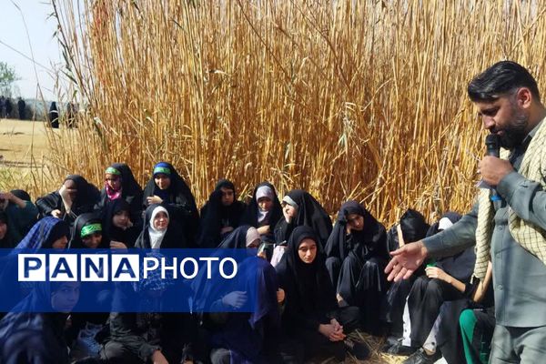 کاروان دل‌ها؛ سفر دانش‌آموزان دختر به دیار ایثار