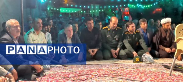 مراسم یادواره شهید فرشید میریان در نورآباد