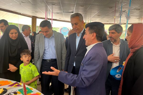 نمایشگاه تکنولوژی آموزشی در شهرستان آباده