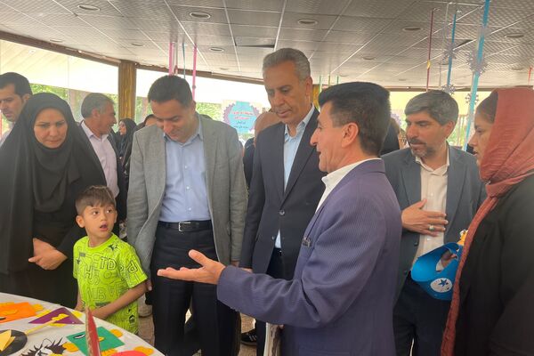 نمایشگاه تکنولوژی آموزشی در شهرستان آباده