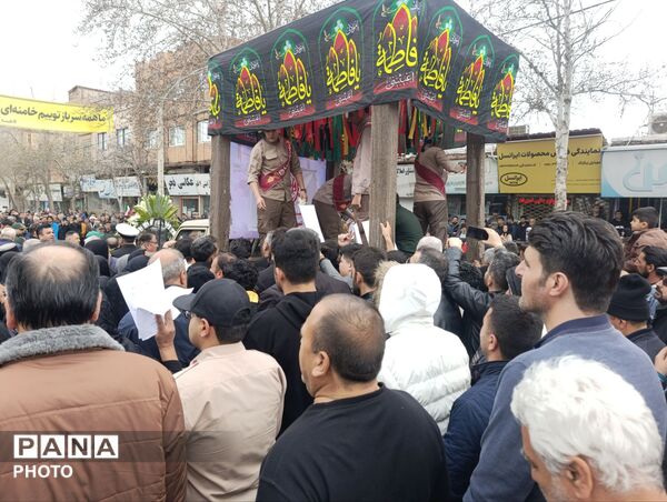 تشییع شهید جنگ رمضان امیررضا قدرتی