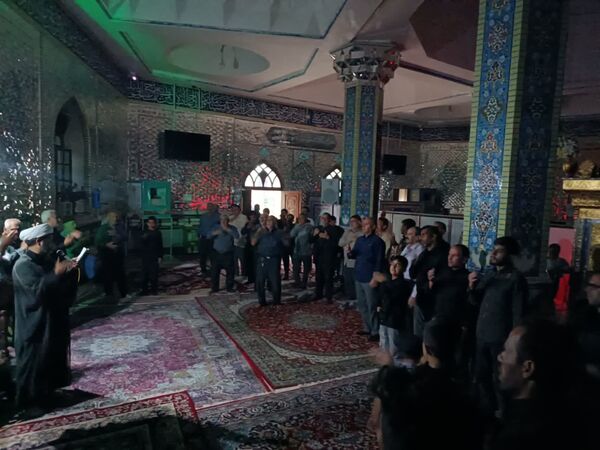 مراسم عزاداری شب هفتم محرم در نیشابور