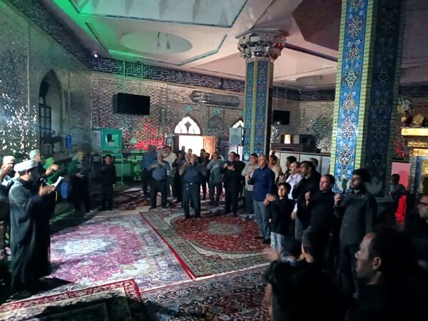 مراسم عزاداری شب هفتم محرم در نیشابور