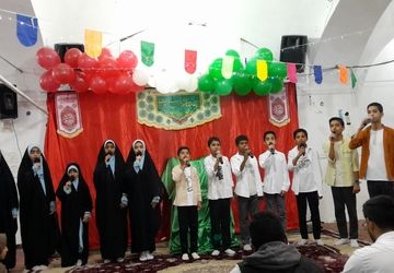 جشن سرداران کربلا هیئت جوانان‌ علی‌آباد