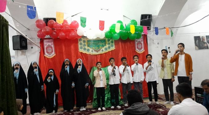 جشن سرداران کربلا هیئت جوانان‌ علی‌آباد