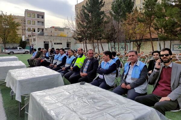 برگزاری مانور زلزله و ایمنی در مدرسه پایلوت شهرستان شهریار 