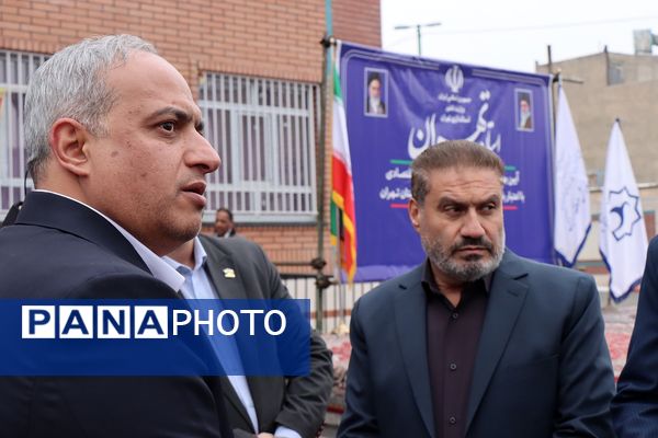 آیین افتتاحیه مدرسه امام حسن(ع) منطقه کهریزک 