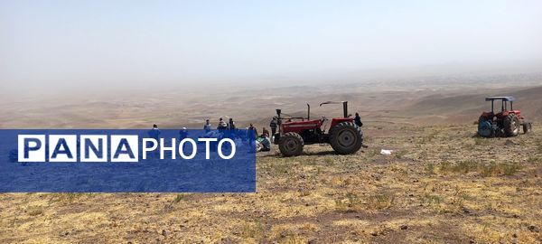 ترمیم نقش یاحسین(ع) برفراز کوه‌های نسر