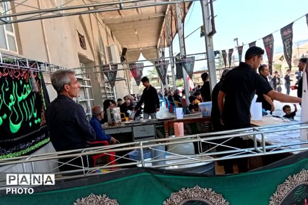 سوگ تاسوعا در آستان مقدس امامزاده سید عبداللهِ بلیان