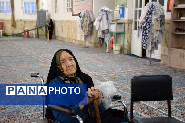 حضور پرشور حماسه سازان نهم دی در چهاردهمین دوره انتخابات ریاست جمهوری 