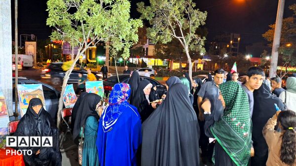 جشن عید غدیر در میدان دانشجو به همت آموزش و پرورش ناحیه ۶ مشهد