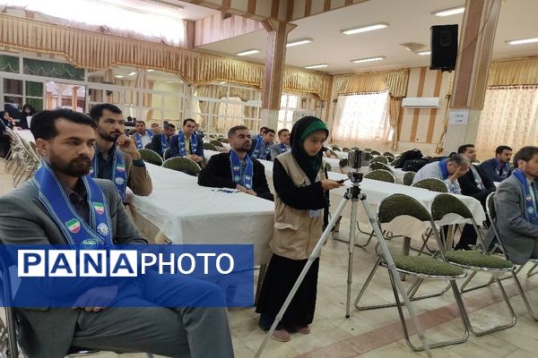 افتتاحیه بیست و پنجمین سالروز تاسیس سازمان دانش‌آموزی خراسان رضوی در اردوگاه باغرود نیشابور