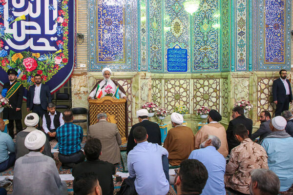 نماز عید قربان در مسجد مقدس جمکران
