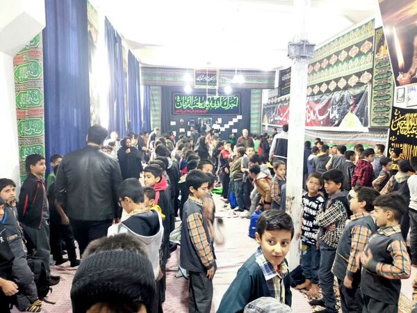 تجدید پیمان انقلاب و اهل بیت (ع) در دبستان شهید پسندیده فدافن
