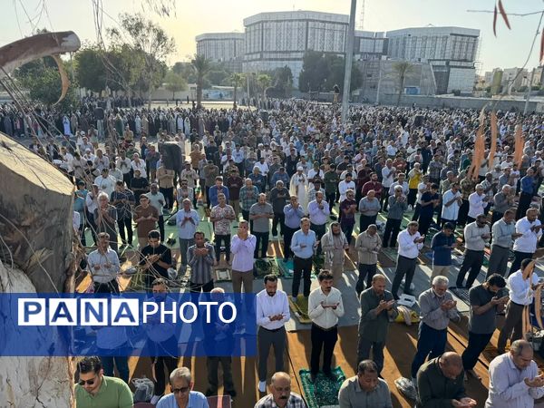 نماز عید سعید فطر در بندرعباس 