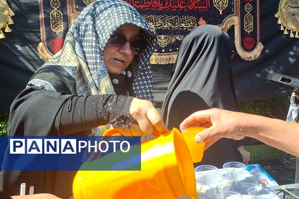 مراسم راهپیمایی جاماندگان اربعین حسینی در شیراز