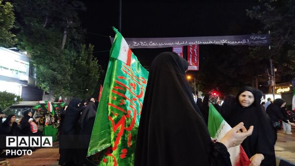 مراسم باشکوه عزاداری محرم همراه با تجمع در مسجد جامع شهرستان نیشابور