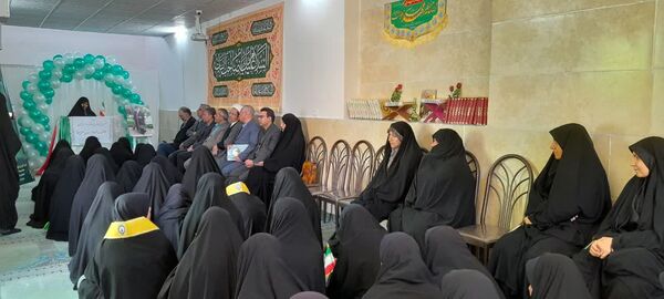  مراسم افتتاحیه دبیرستان تخصصی حفظ کوثر در شهرستان کاشمر 