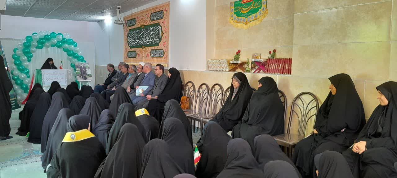  مراسم افتتاحیه دبیرستان تخصصی حفظ کوثر در شهرستان کاشمر 