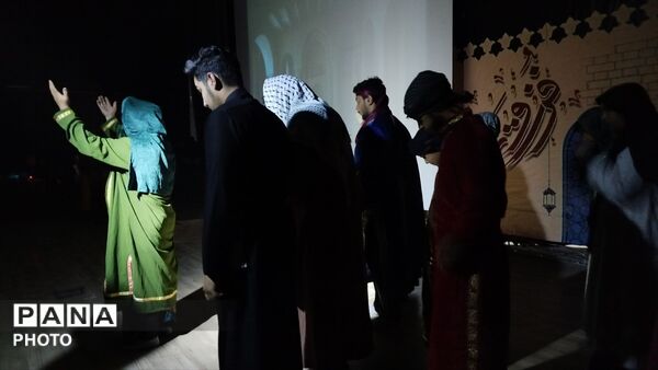 اجرای نمایش سکوت عدالت در شب دوم قدر