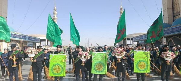 آیین جاروکشی مسجد مقدس جمکران
