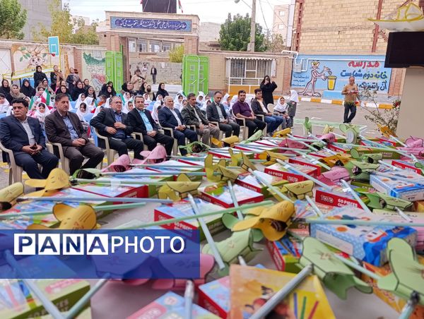 جشن شکوفه‌ها در ملکان؛ استقبال گرم از نوگلان دبستانی