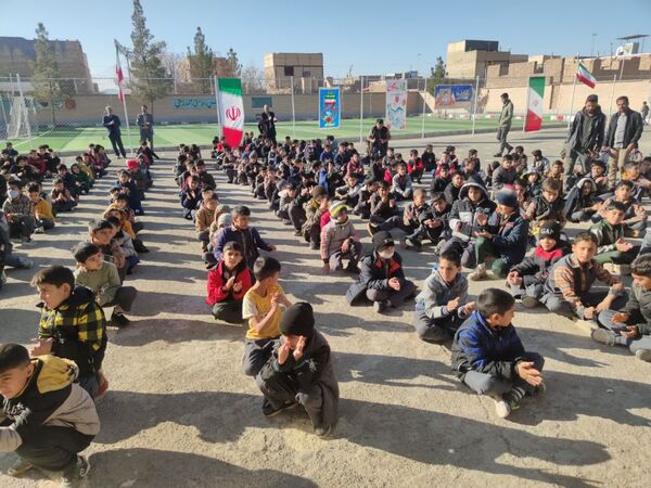 مراسم اعیاد شعبانیه در دبستان شهید پسندیده فدافن