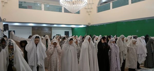 اعتکاف دانش‌آموزان در شهرستان ساوجبلاغ 