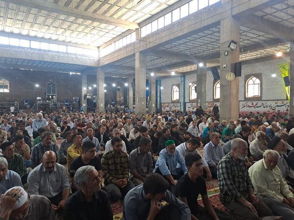 نماز جمعه در دهه سوم محرم در نیشابور