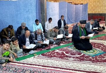 جشن ولادت حضرت زینب(س) در مسجد امام حسین(ع) سفیددشت
