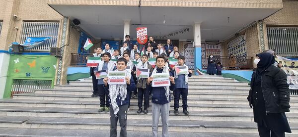 برپایی جشن طنین مقاومت در مدارس شهرستان قدس