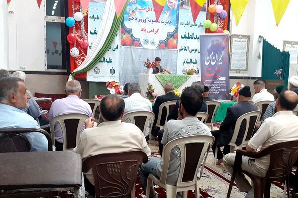 برگزاری جشن به مناسبت ولادت حضرت معصومه(س) در امام زاده لطیف نسیم‌شهر
