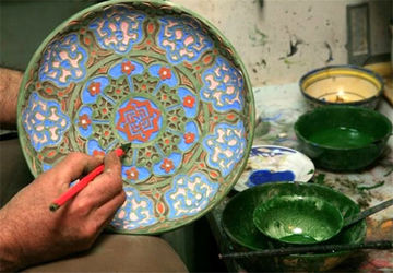 سفالگری هنری از ذوق انسان در شیراز
