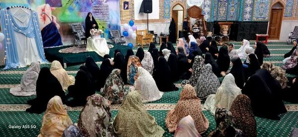  اعتکاف دانش آموزی در مسجد الغدیر