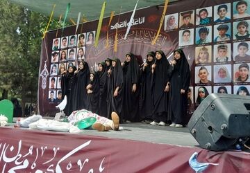 خروش عاشقان حسینی در پیاده‌روی جاماندگان اربعین حسینی 