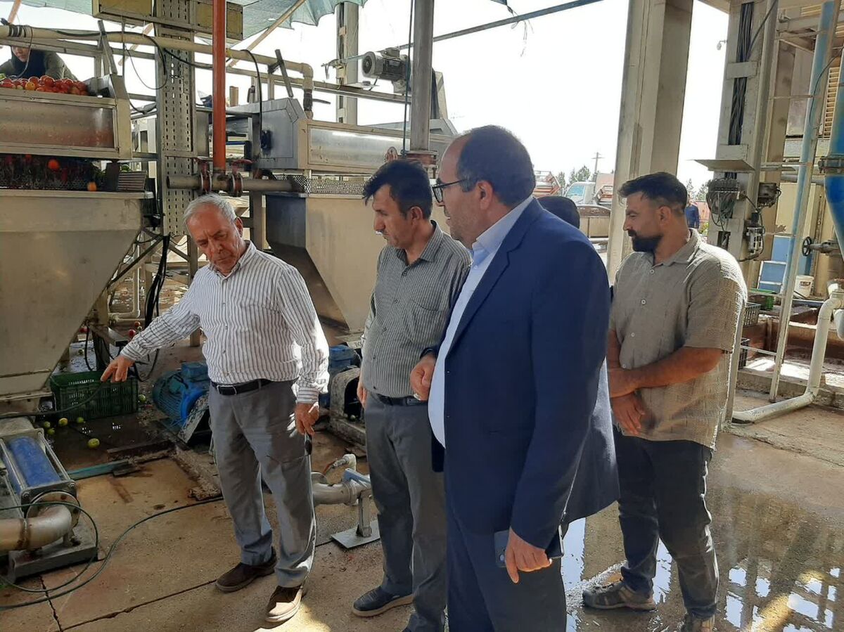 فرماندار اسدآباد بر حمایت از تولید و پیگیری مشکلات کارخانه رب تأکید کرد