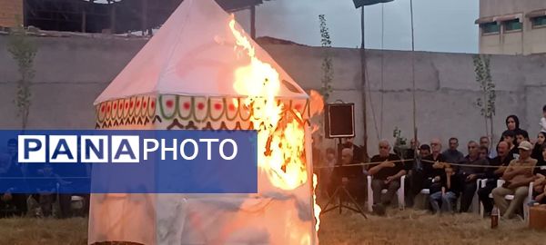 آیین شبیه‌خوانی در شهرستان محمودآباد