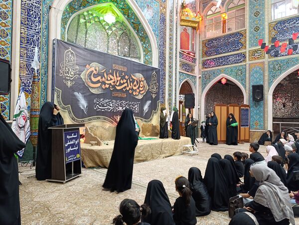 مراسم شهادت حضرت رقیه(س) در نیشابور