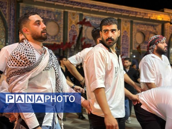 مراسم عزاداری شب تاسوعای حسینی در آمل