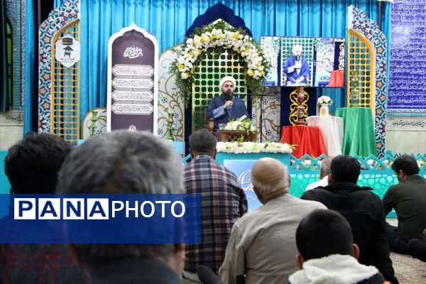 مراسم چهلم شهدای فتنه آمریکایی، صهیونیستی در امامزاده سید نصرالله یزد